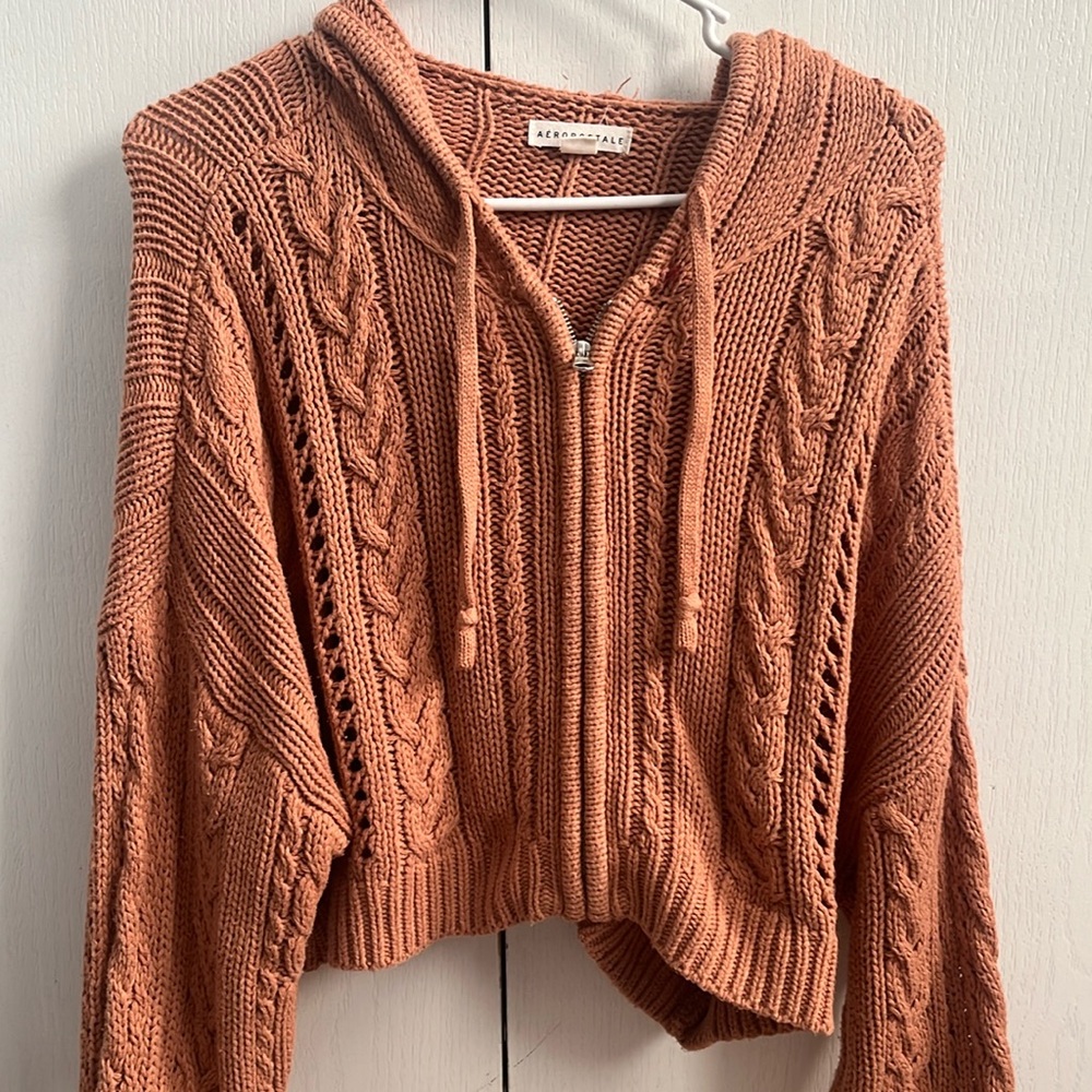Cropper Knit Sweater